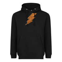 Black Western Vintage Pattern Lightning Heavyweight Hoodie - Bettercallsaul