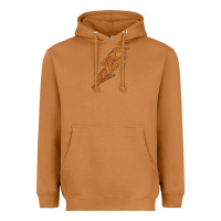 Meerkat Western Vintage Pattern Lightning Heavyweight Hoodie - Bettercallsaul