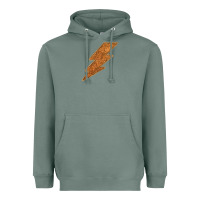 Sage Western Vintage Pattern Lightning Heavyweight Hoodie - Bettercallsaul
