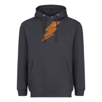 Smoke Western Vintage Pattern Lightning Heavyweight Hoodie - Bettercallsaul
