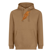 Toasted Coconut Western Vintage Pattern Lightning Heavyweight Hoodie - Bettercallsaul