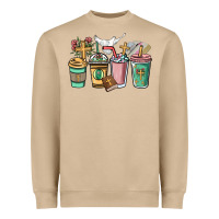 Mushroom faith coffee cups Heavyweight Sweatshirt - NancyCooperArtShop