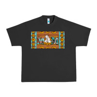 Pigment Black mom goat sunflowers license plate Urban Heavy Tee - Artiststas