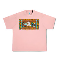 Salmon mom goat sunflowers license plate Urban Heavy Tee - Artiststas