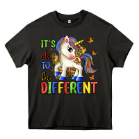 Asphalt it's ok to be different Heavy Core Tee - Zillion Design Studio