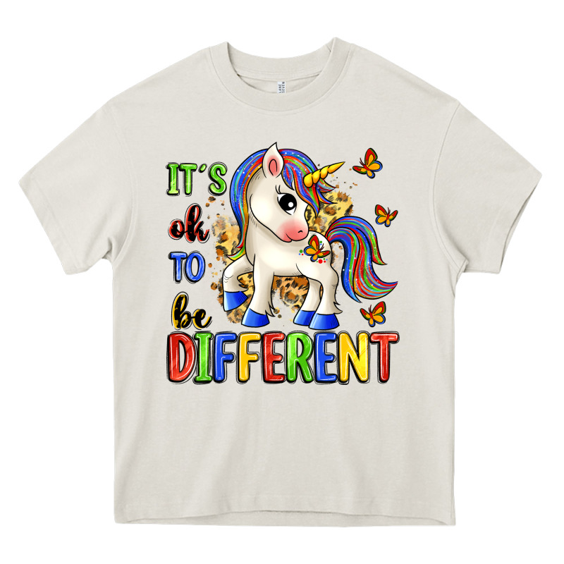 It's Ok To Be Different Heavy Core Tee by Zillion Design Studio | Teevron