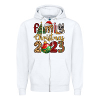 Family Christmas 2023 Zipper Hoodie | Teevron