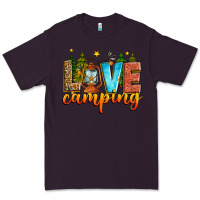 Plum love camping Premium Tee - Zillion Design Studio