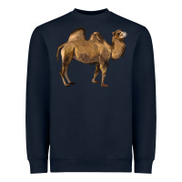 Navy Camel Heavyweight Sweatshirt - LillyAllenDesigns
