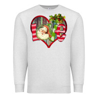 Oatmeal Heather Love Christmas Premium Sweatshirt - Bettercallsaul