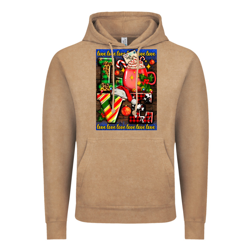 Love Coffee Cup Christmas Vintage Hoodie by AdoDesignShop | Teevron