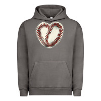 Pigment Tornado Baseball ball heart Urban Hoodie - HowdyJamesFarm