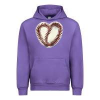 Tulip Baseball ball heart Urban Hoodie - HowdyJamesFarm