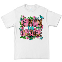 White grow in grace Premium Tee - AdoDesignShop
