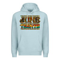 Blue Mist juneteenth Premium Hoodie - NancyCooperArtShop