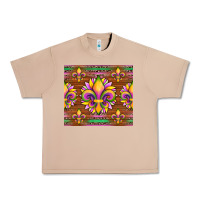 Burro mardi gras sunflowers fleur, de lis glitter leopard background Urban Heavy Tee - Artiststas
