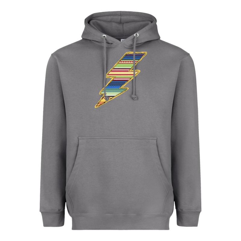 Yellow Aztec Patterned Lightning Heavyweight Hoodie by Bettercallsaul | Teevron