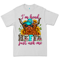 Dove Grey i'm head heffa just ask me Premium Tee - Zillion Design Studio
