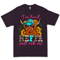 Plum i'm head heffa just ask me Premium Tee - Zillion Design Studio