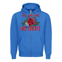 True Royal Let your heart be light Zipper Hoodie - MaliasSmallBusiness