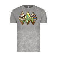 Cloud Rock cactus serape cowhide Vintage Tee - JahusDesignShop