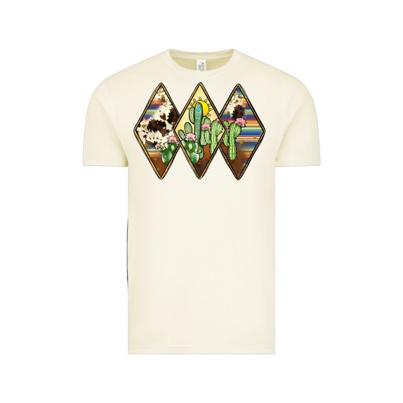 Cactus Serape Cowhide Vintage Tee by JahusDesignShop | Teevron