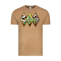 Vintage Camel cactus serape cowhide Vintage Tee - JahusDesignShop