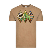Vintage Coffee cactus serape cowhide Vintage Tee - JahusDesignShop