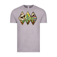 Vintage Zinc cactus serape cowhide Vintage Tee - JahusDesignShop