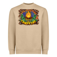 Life Is Better Around The Campfire Heavyweight Sweatshirt | Teevron