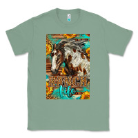 Sage Western Ranch Life Mustang Horse Classic Tee - LillyAllenDesigns