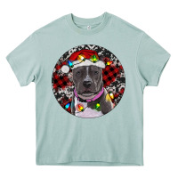 Pitbull And Buffalo Plaid Heavy Core Tee | Teevron