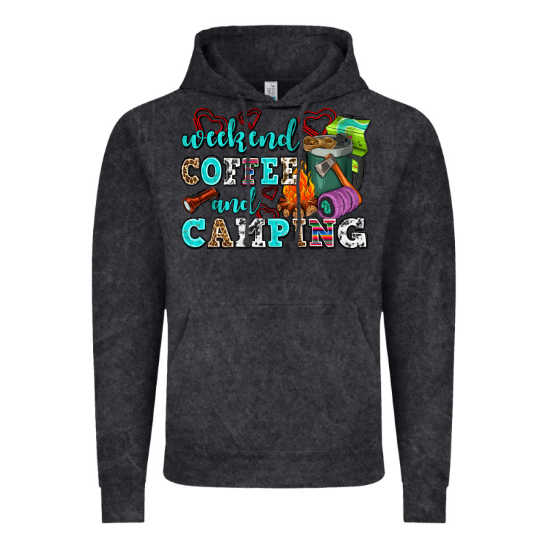 Weekend Coffee And Camping Vintage Hoodie by AdoDesignShop | Teevron