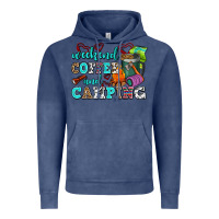 Vintage Denim weekend coffee and camping Vintage Hoodie - AdoDesignShop
