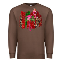 Chestnut christmas flamingo Premium Sweatshirt - Bettercallsaul