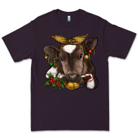 Plum christmas baby cow Premium Tee - RanaPortraitStore