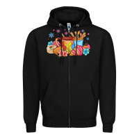 Black mexican deserts christmas Zipper Hoodie - MaliasSmallBusiness