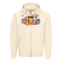 Sandshell mexican deserts christmas Zipper Hoodie - MaliasSmallBusiness