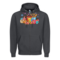 Smoke mexican deserts christmas Zipper Hoodie - MaliasSmallBusiness