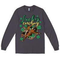 Smoke lucky cowboy Long Sleeve Tee - MaliasSmallBusiness