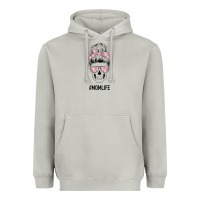 Moon Dust Pink Flower Mom Skull Heavyweight Hoodie - Bettercallsaul