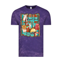 Cloud Purple feed me street food and tell me i'm pretty Vintage Tee - JahusDesignShop