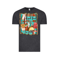 Vintage Black feed me street food and tell me i'm pretty Vintage Tee - JahusDesignShop
