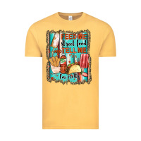 Vintage Mustard feed me street food and tell me i'm pretty Vintage Tee - JahusDesignShop