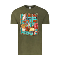 Vintage Olive feed me street food and tell me i'm pretty Vintage Tee - JahusDesignShop