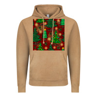 Vintage Camel christmas trees seamless pattern Vintage Hoodie - BundleAndBundleShop