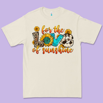 For The Love Of Sunshine Premium Tee Designed By Zillion Design Studio