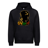 Black Blessed black history Urban Hoodie - HowdyJamesFarm