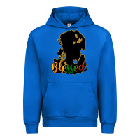 Cobalt Blessed black history Urban Hoodie - HowdyJamesFarm