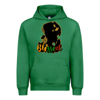 Emerald Blessed black history Urban Hoodie - HowdyJamesFarm